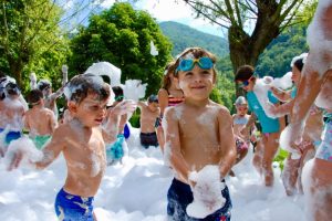 Boys Playing in Standard Foam Party by Twin City Inflatables | Lexington, NC