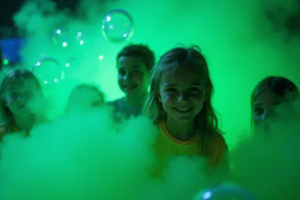 Glow Foam Parties by Twin City Inflatables | Lexington, NC